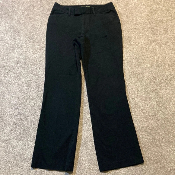 🌸 Eddie Bauer Blakely Fit Black Pants 6 - Picture 1 of 16